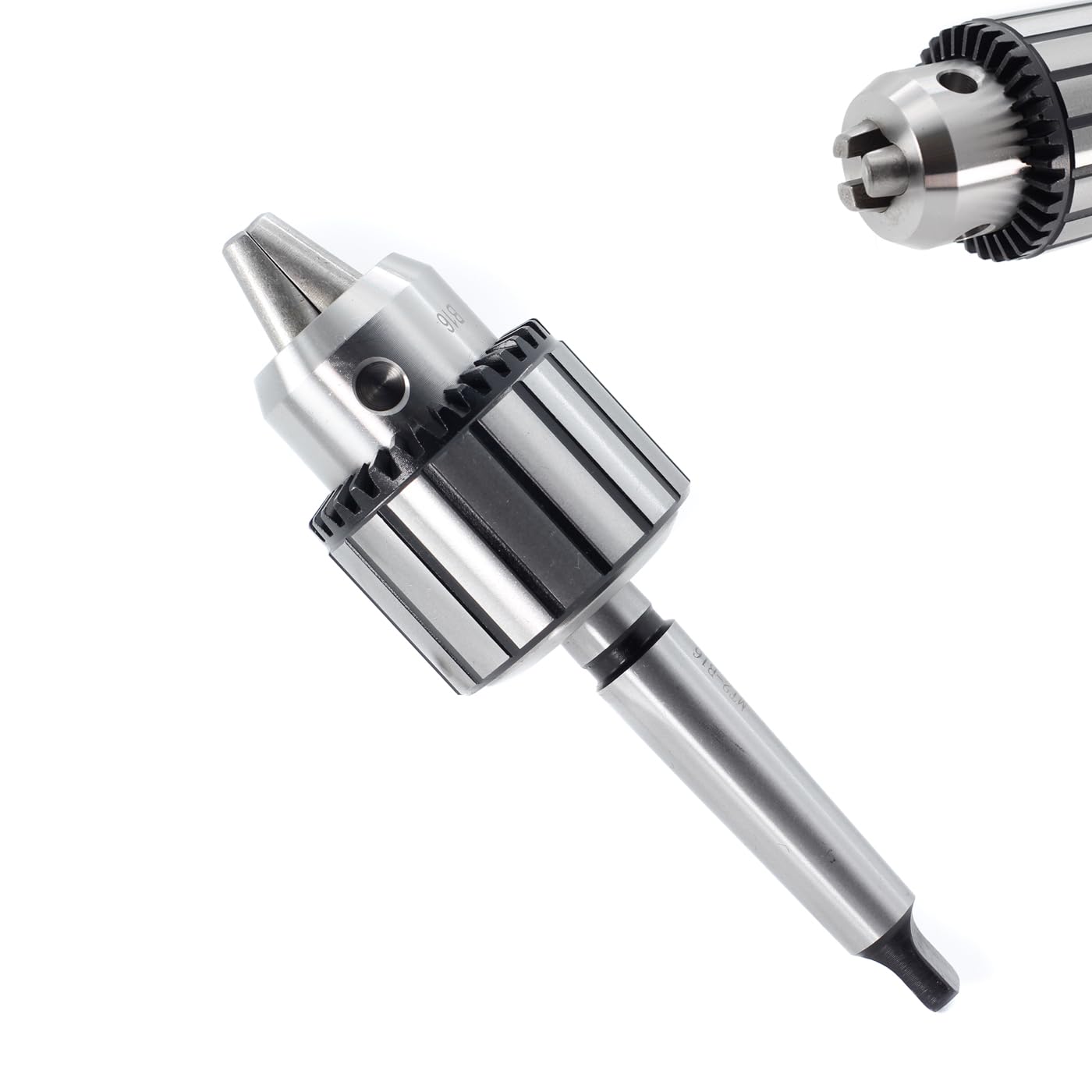 Portabrocas JESTUOUS B16 tipo llave de 1/2 pulgada (1-13 mm) con mandriles MT2 Morse cónico resistente