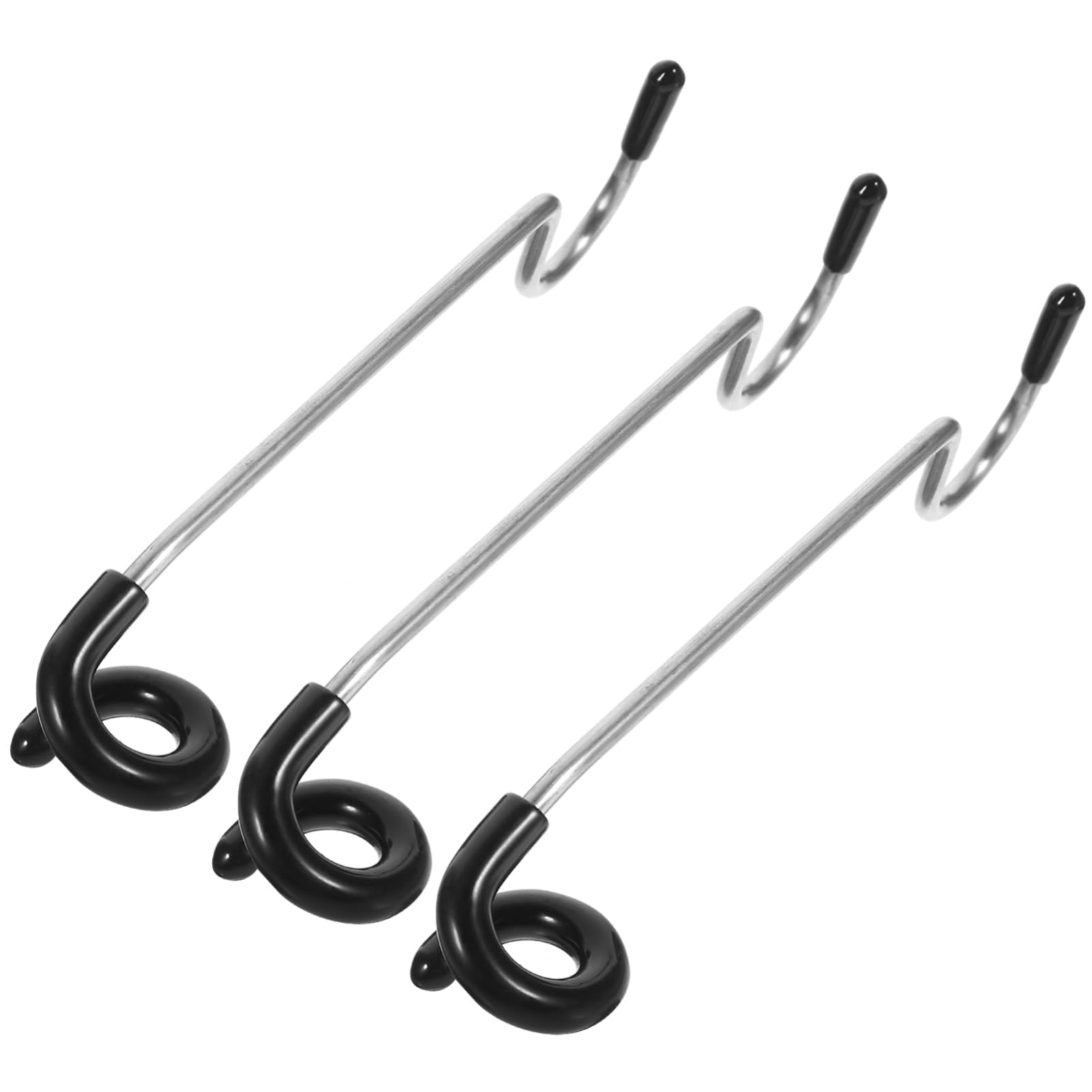 BESTonZON 3Pcs Outdoor Light Hooks Multi Function Camping Accessories Stable Hanging for Lights Lanterns Bags for Home Garden Hiking and Fishing Activities