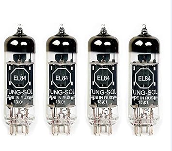 EL84/6BQ5 - Tung-Sol Matched Quad