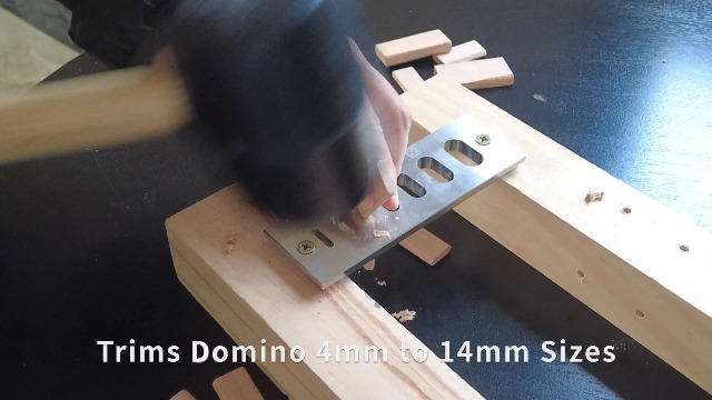 Domino Tenon Trim Plate,Trims Domino 4mm to 14mm Sizes,High