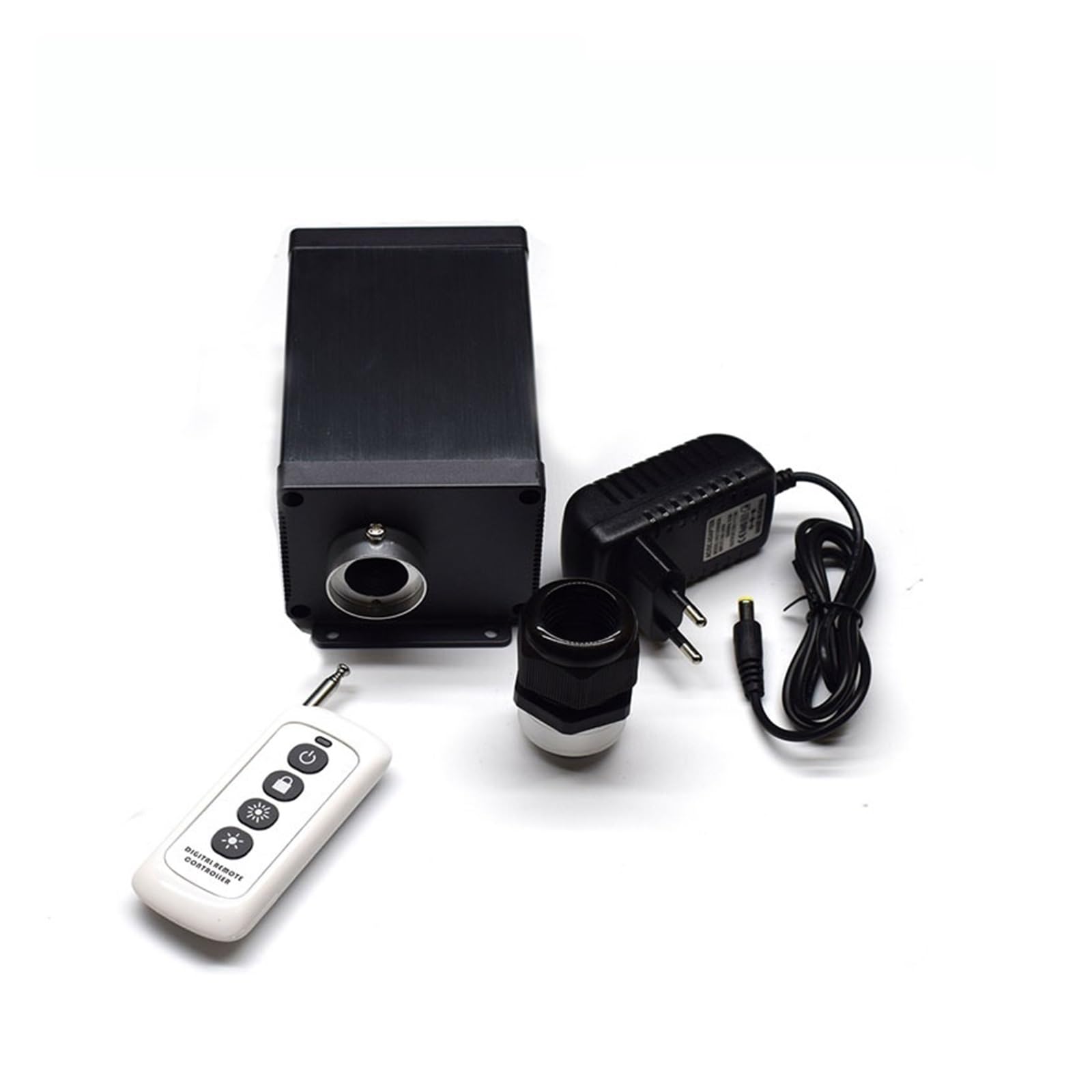 1 luz de fibra óptica LED 6 colores centelleantes alto brillo con control remoto,Durable