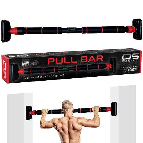 Door Pull Up Bar Doorway Chin Up Bar - Adjustable Width Locking Mechanism from 60-97 cm (23.6in-38.1in) - for Home Gym Upper Body Workout, Non-slip Secure Grip. No Screws - Image 6