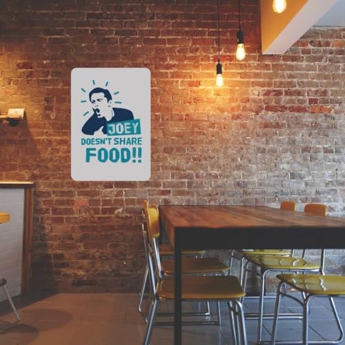 Image of Zesta Bathroom Decor Items Washroom Decor Tin Sign | Aesthetic Posters Wall Poster for Bedroom | Magnetic Cafe Decoration Items /Restaurant Decorations Items | Quirky Home Decor Bar Accent (Friends)