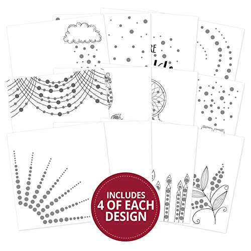 Hunkydory Dots to Diamonds 48 pc Paper Craft Pad DOTPAD003