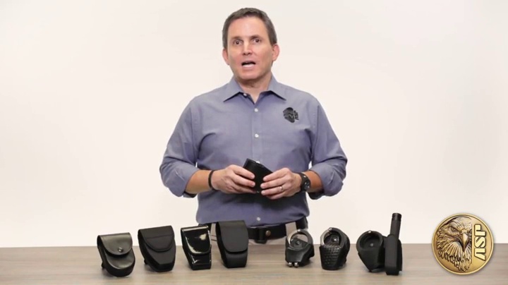 Amazon.com : ASP, Inc. Double Handcuff Case Handcuffs, Police Gear