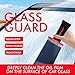 Glass Oil Film Remover for Car, Roll-On Glass Compound with Cleaning Board, Oil Film Remover for Car Windshields and Windows, Removes oil film & Smudges, Improve Windshield Clarity for Safe Driving