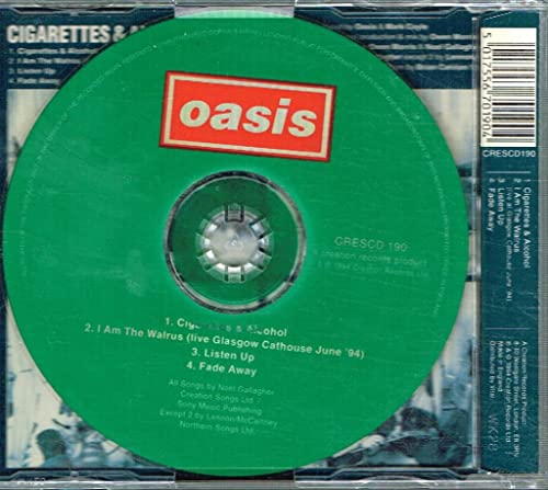 Cigarettes And Alcohol (4 Titres)