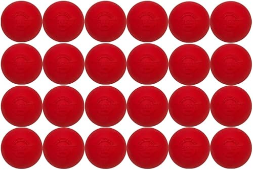 Velocity - Pelotas para lacrosse, paquetes de 6, 12, 18, 24, 36, 60 y 120 unidades, tamaño oficial de NFHS y aprobado por la universidad.