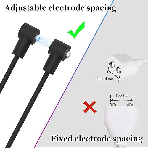 Miniatura 5 de Jaslak Cable magnético universal de carga rápida USB para masajeador, adaptador USB de repuesto para computadora Cable de carga para masajeador