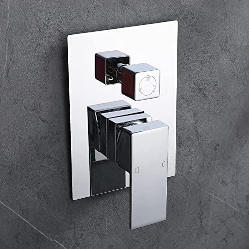 Ensemble de douche luxueux noir brossé rétro avec mitigeur de précision et LED