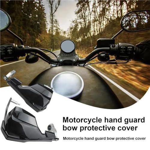 Protège-mains de moto en aluminium pour éviter les leviers cassés