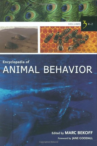 Encyclopedia of Animal Behavior: Encyclopedia of Animal Behavior, Vol. 3: R-Z