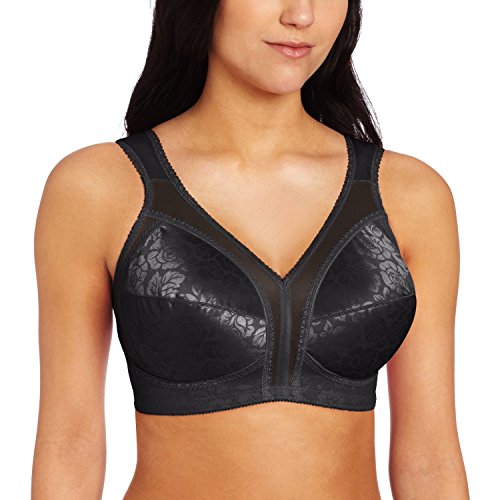 Playtex 18 Hour Original Comfort Strap Wirefree Bra_Black_42D