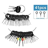 Xtozon 41 Pcs Terminal Removal Tool Kit for Car, Auto Electrical Wiring Crimp Connector Pin,...