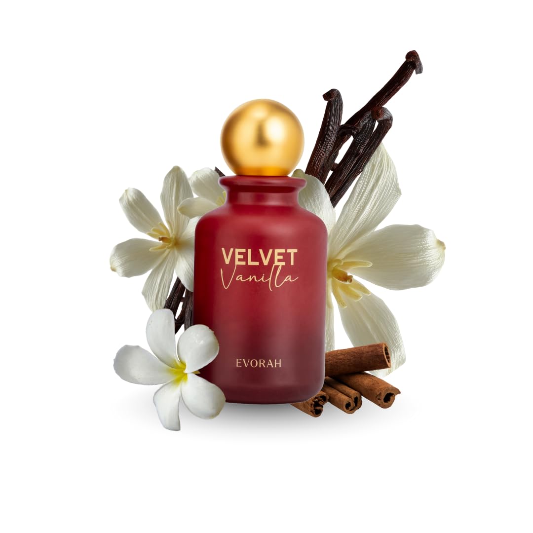 House Of Evorah Velvet Vanilla Eau De Parfum (25 ml) – Warm & Sweet Long-Lasting Scent For Women | Perfume For Woman | Perfume For Women Long Lasting Smell