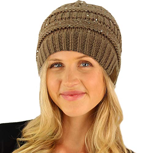Image of Hatsandscarf CC Exclusives Solid Color Beanie Tail Hat for Adult (MB-20A)