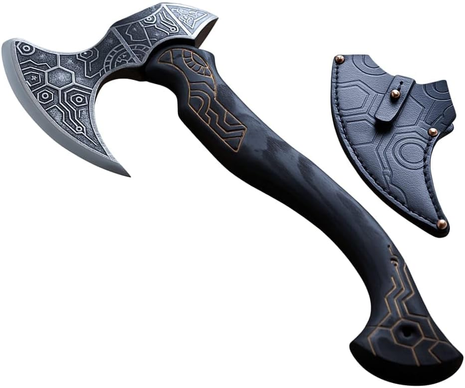 Forged High End Gentlemen Series Viking Axe, Specially Design for Gentlemen's, Scandinavian Style Axe