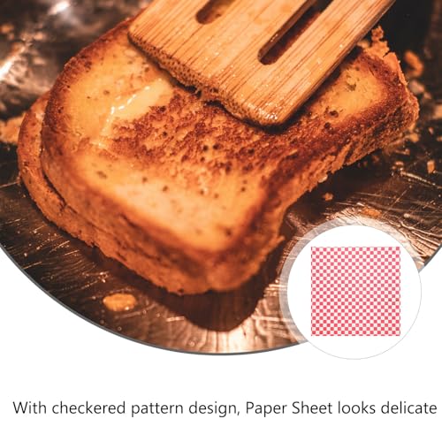 Papel antigrasa impermeable STOBAZA para presentar comida rápida sin goteos 8
