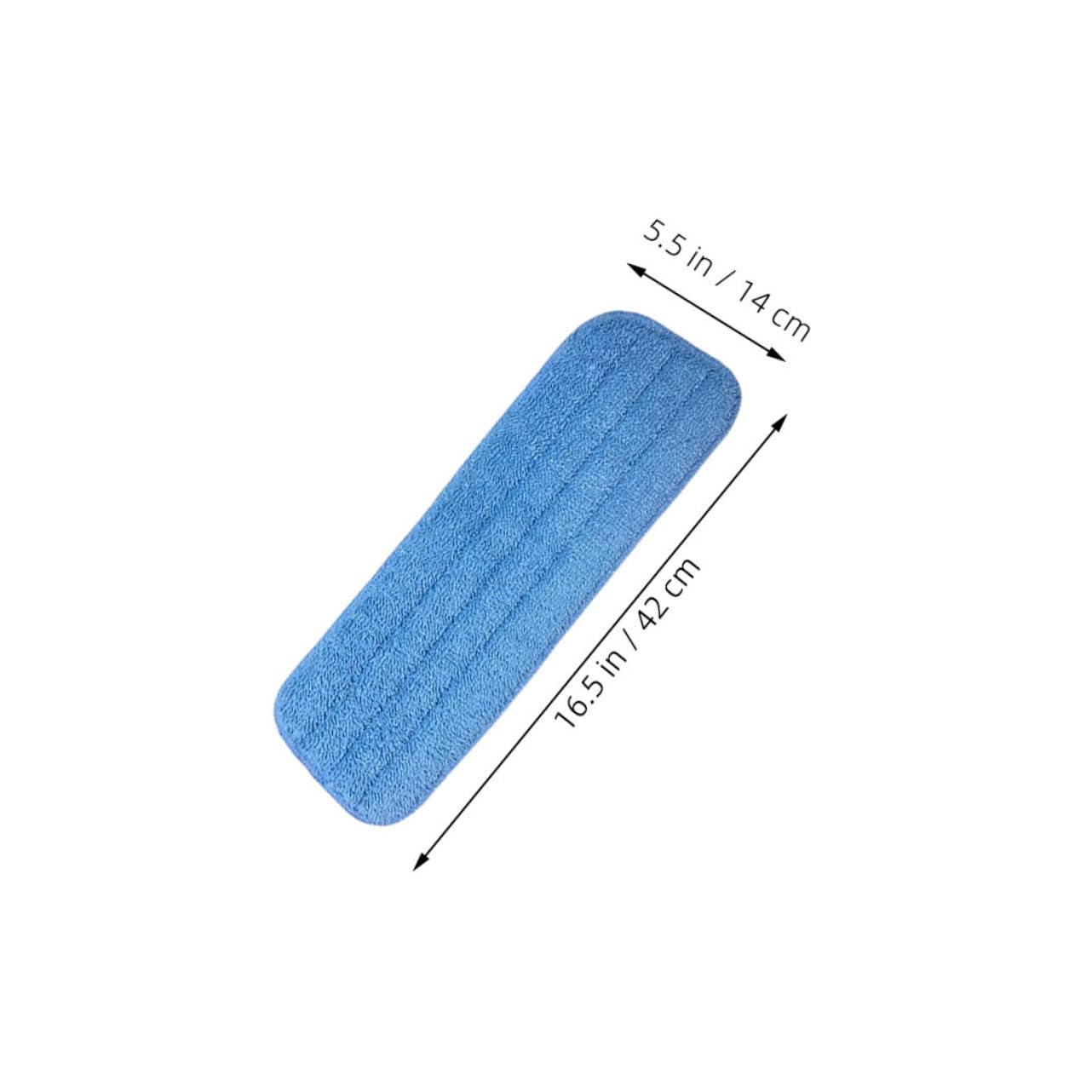PLAFOPE 10 Pezzi Panni Microfibra per Mop Spray Riutilizzabili Lavabili Ricambi per Pulizia Pavimenti e Compatibili con Sistemi Mop Spray