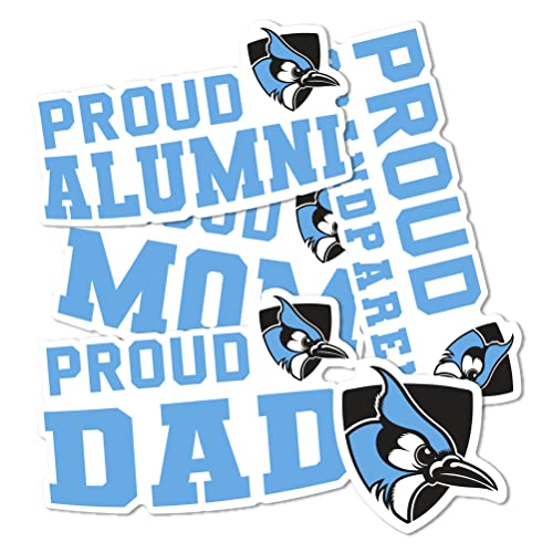 Desert Cactus Johns Hopkins University JHU Blue Jays Sticker Vinyl Decal Laptop Water Bottle Car Scrapbook (Family Full Sheet)