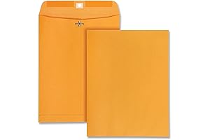 10x13 Kraft Envelopes with Clasp Closure