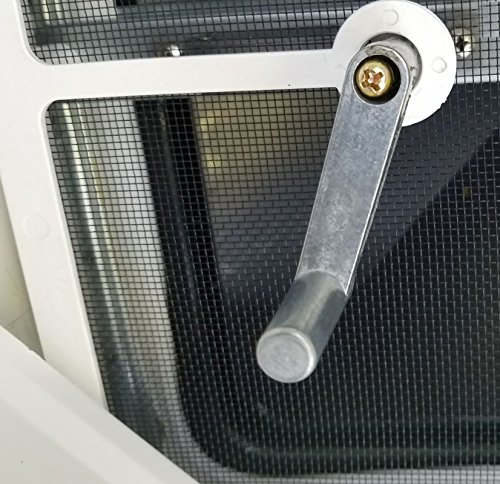 Class A Customs 74111-5Ps Rv Roof Vent Non-Powered W/Smoke Lid - 5" Garnish Ring - Putty & Screws #TOP2