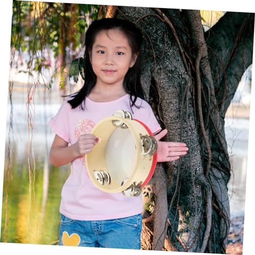 Toyvian Agitando Instrumentos De Sino Para Crianças Pandeiros Musicais Pandeiros Para Crianças Instr