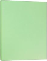 Vista 18 de Papel JAM Paper®, medidas 8 1/2 x 11, base de 28 libras, Rojo oscuro