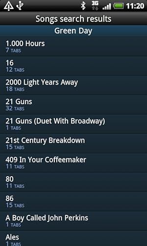 GuitarTapp tabs & chords