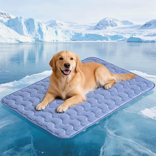 APPKER Cooling Mat for Extra Large Dogs, 55'x 39' Thick & Durable Dog Cooling Mat, Q-MAX0.45,...