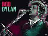 777 Tri-Seven Entertainment (24x18 Bob Dylan Poster Music Wall Art Print, Multicolor