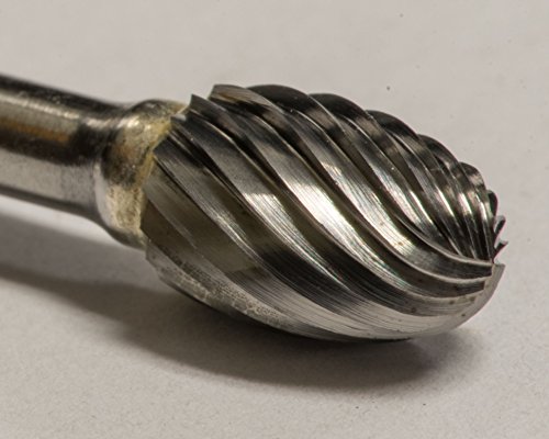 Fresa sólida con corte único SE-51 en carburo 1/4" x 1/4" miniatura 4