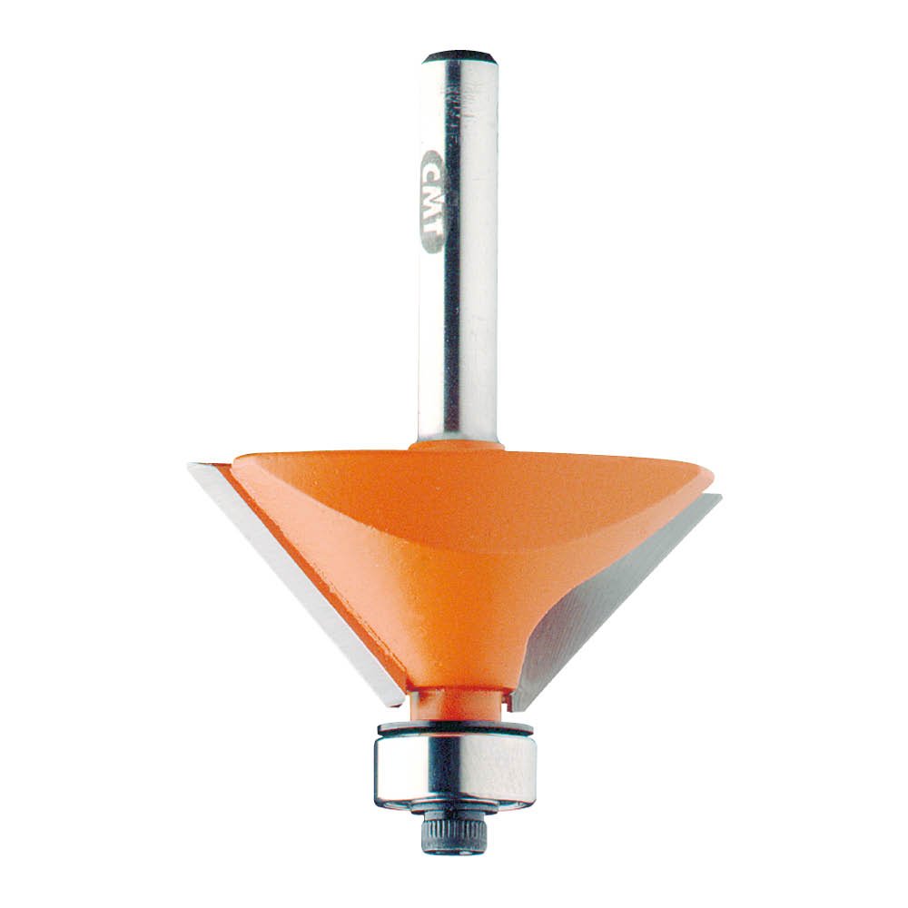 CMT Orange Tools 736,130,11-Fraise à Chanfreiner avec rodam. 15 degrés hm-s 18,8 6 d