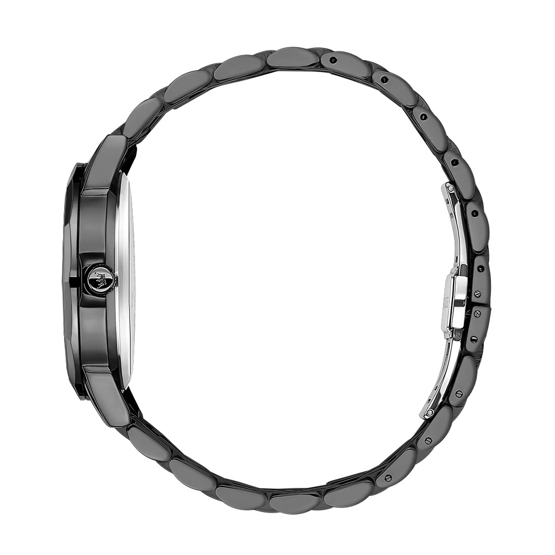 OLEVS Montre Homme Quartz Index Diamants Acier Inoxydable Étanche Lumineuse Date Cadeau Luxe