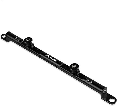 GUODIBAIHUO Motorcycle Navigation Holder Handlebar Balance Bar Steering Lever for Yamaha X-MAX Xmax 125 250 300 400 (Color  Black Xmax Logo, Size  1)