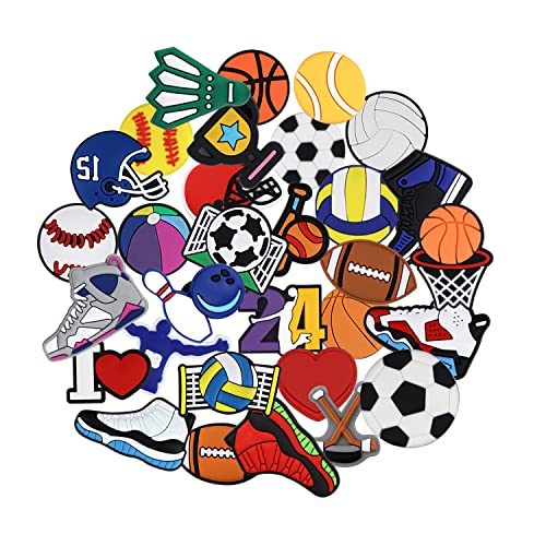 Cunuen NO Letters Numbers And Sports Decoration Charms thumb #7
