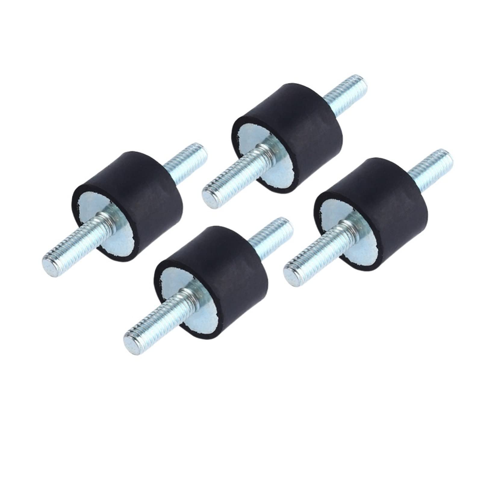 Rubber Studs Shock Isolator, Stud Bushing M3 M4 M6 M8 Mounts Male Anti Vibration Silent Block Boat Car Bobbin Tools Threaded(M6 20x15)