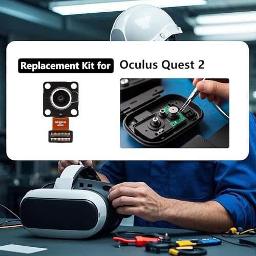 Image of Replacement Positioning Camera Sensor for Oculus Quest 2 Headset, Repair Kit for Quest 2 Headset, Accessories Repair Parts Including Screwdrivers, Tweezers, Pry tool