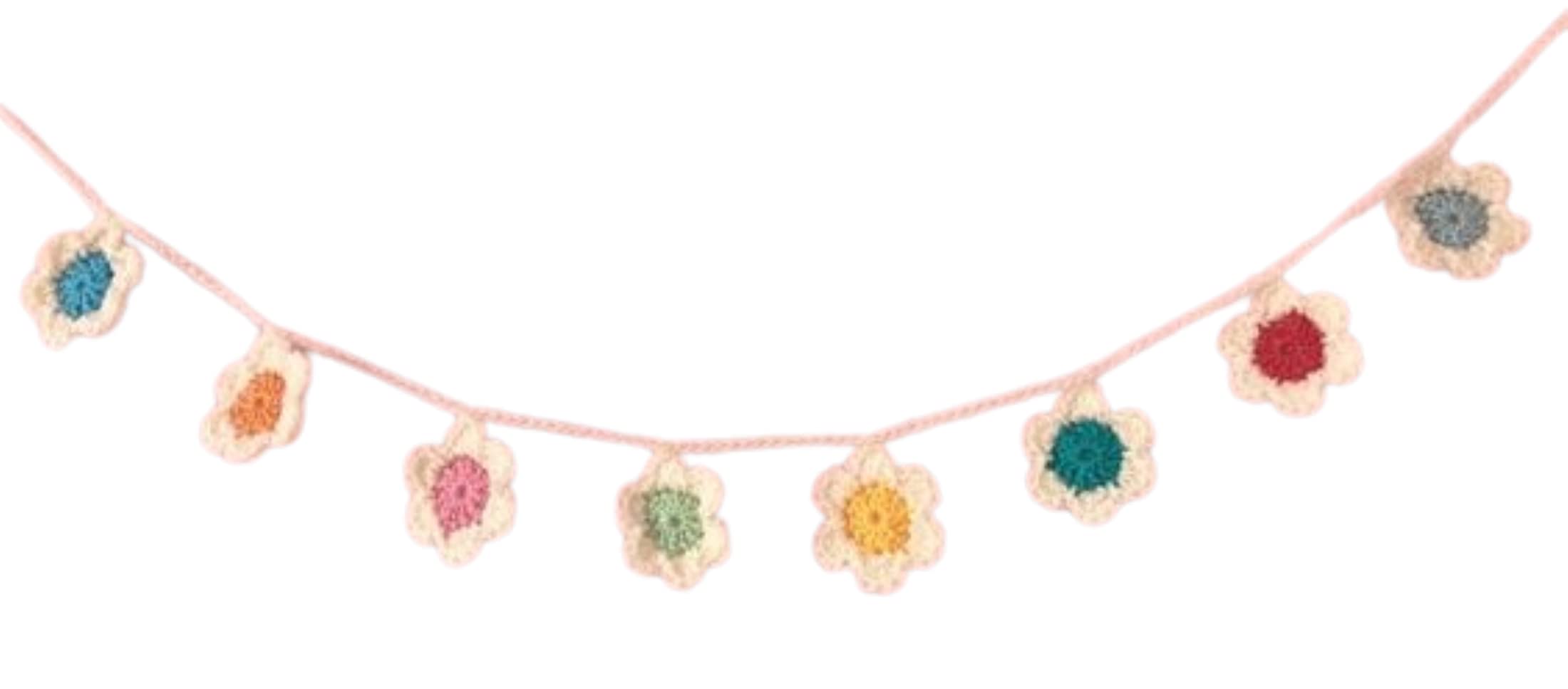 The Lovely Creations Crochet Beautiful Flowers Garland for Home Decoration and Jewelry Making Set of 1 (MULTI11) (B0BSYJ31QT) Amazon Price History, Amazon Price Tracker