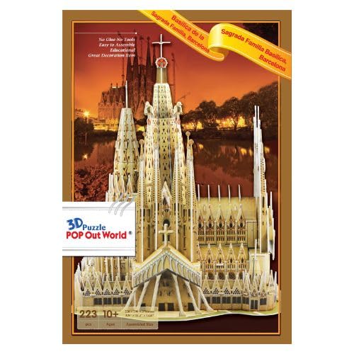 Amazon | [POP OUT WORLD_Sagrada] サグラダ・ファミリア 立体パズル