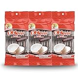 Las Sevillanas Obleas con Dulce de Leche – Mini Caramel Wafer Cookies (Dulces Mexicanos) – Traditional Mexican Candy – Authentic Mexican Snack – Milk Caramel Filled Wafers- 20 Pieces 7.05 oz/200 g (Pack of 3)
