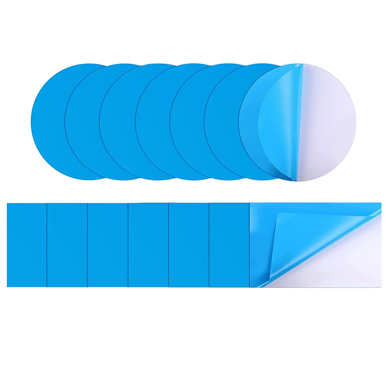 20 Toppe Autoadesive Riparazione PVC - Per Gommoni, Piscine, Kayak | Kit Riparazione Veloce - Foto 2