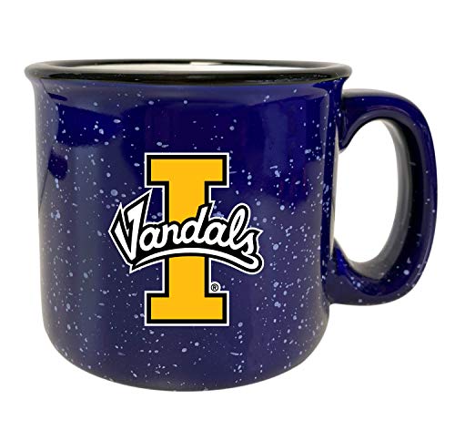 Idaho Vandals Speckled Ceramic Camper Coffee Mug (Navy) 16 oz Officially Licensed Collegiate Product