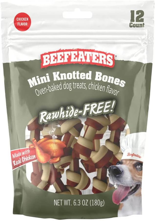 Beefeaters No Odor Natural Bully Sticks Dog Treat 12", 6