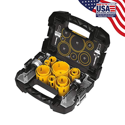 DEWALT Hole Saw Kit, 14-Piece (D180005)