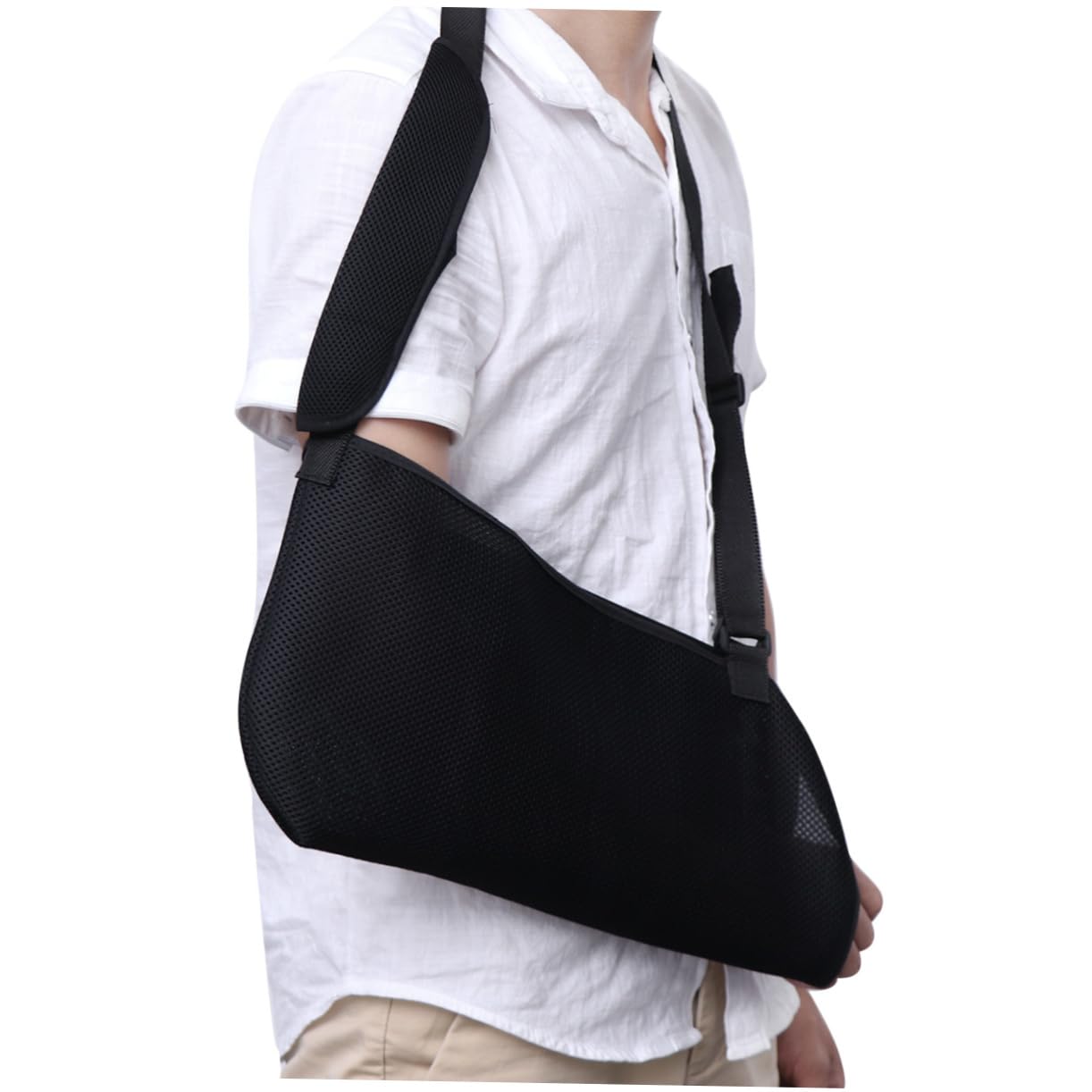 Beavorty Comfortable Mesh Arm Sling Breathable Shoulder Immobilizer Cuff Pillow Sling Arm Size (