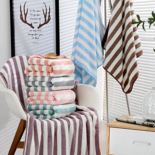 Image of HomeCloud Ultra Soft 300 GSM Bath Towel Set | 3X Softer Than Cotton Towels | Highly Absorbent & Ultra Fast Dry | Perfect for Home, Pool, Spa & Gym |Set of 2 (1 Bath (140x70cm), 1 Face Towel (75x35cm)