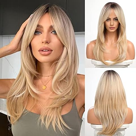 HAIRCUBE Curtain Bangs Layered Wig for Women Cover
