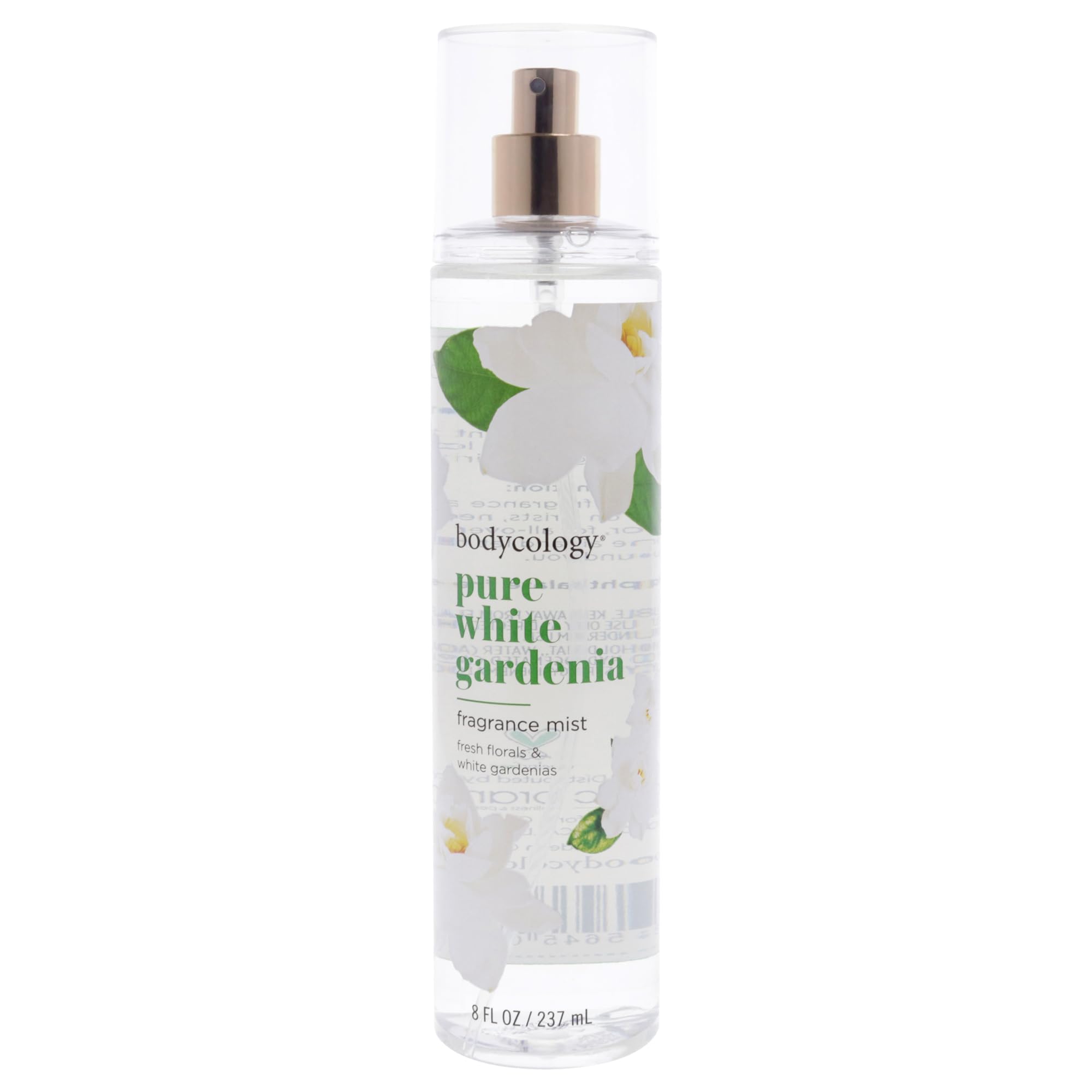 Bodycology Long-Lasting Fragrance Body Mist, Pure White Gardenia, 8 fl oz
