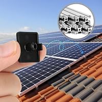 50 Stück Endkappen Aluprofil 20x20, Schwarz Aluprofile Kappen, Kunststoff Aluprofil 20x20 Zubehör Endkappe, Schutzkappen für Alu Profil für 2020 Europäische Standard-Industriealuminium-Profile – Ansicht 6